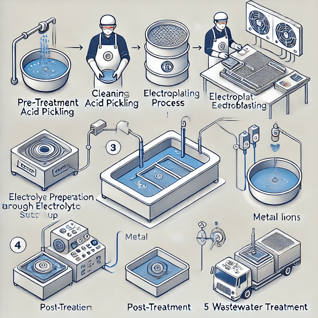 Metal Plating Processes: Types, Features, and Applications